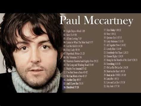 paul mccartney songs list 1980