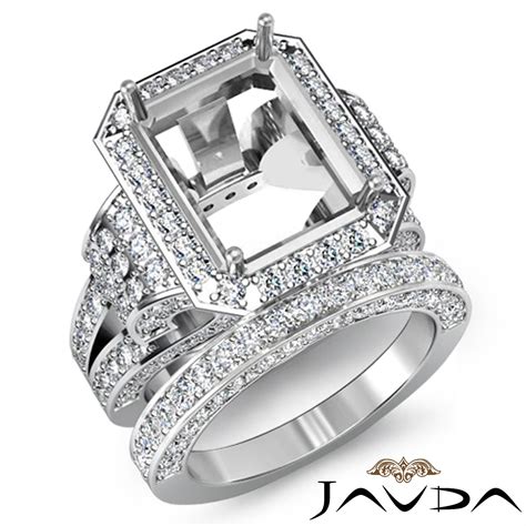 pave semi mount engagement rings