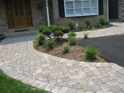Landscaping and Paver Walkways Stone landscaping, Paver patio