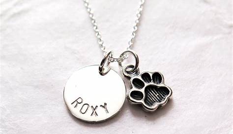 Paw Necklace With Picture Inside