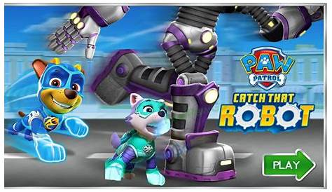 Paw Patrol: Catch That Robot Online for Free on NAJOX.com