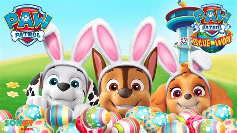 paw patrol egg hunt