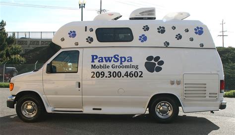 paw spa mobile grooming salon