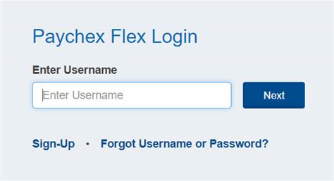 pay check flex login
