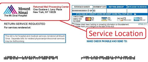 pay my bill mount sinai