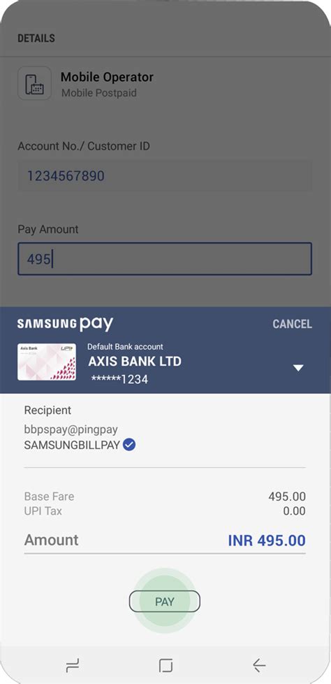 pay my samsung financing bill