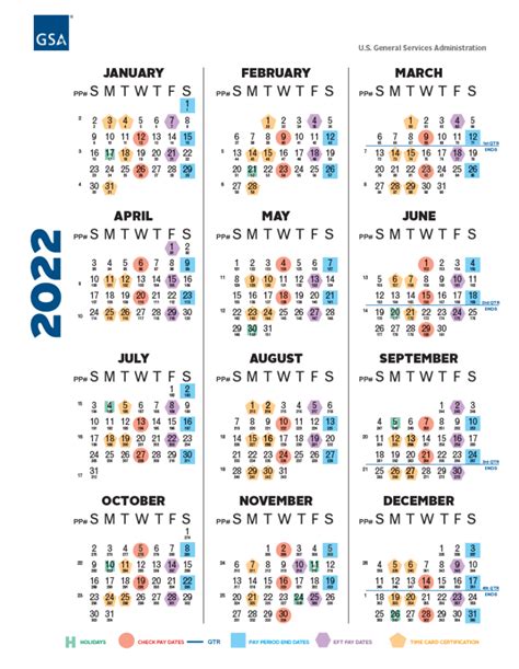 pay period calendar for 2022