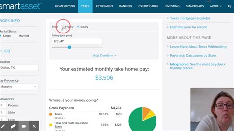 paycheck calculator smartasset