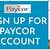 paycor register user registration accounts receivable factoring