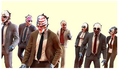 GTA San Andreas Payday 2 Outfit Pack Mod - GTAinside.com