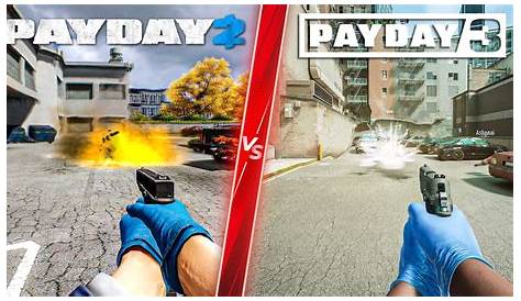 PAYDAY 3 vs PAYDAY 2 - Direct Comparison! Attention to Detail