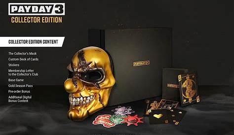 Payday 3: Here’s What Comes in Each Edition