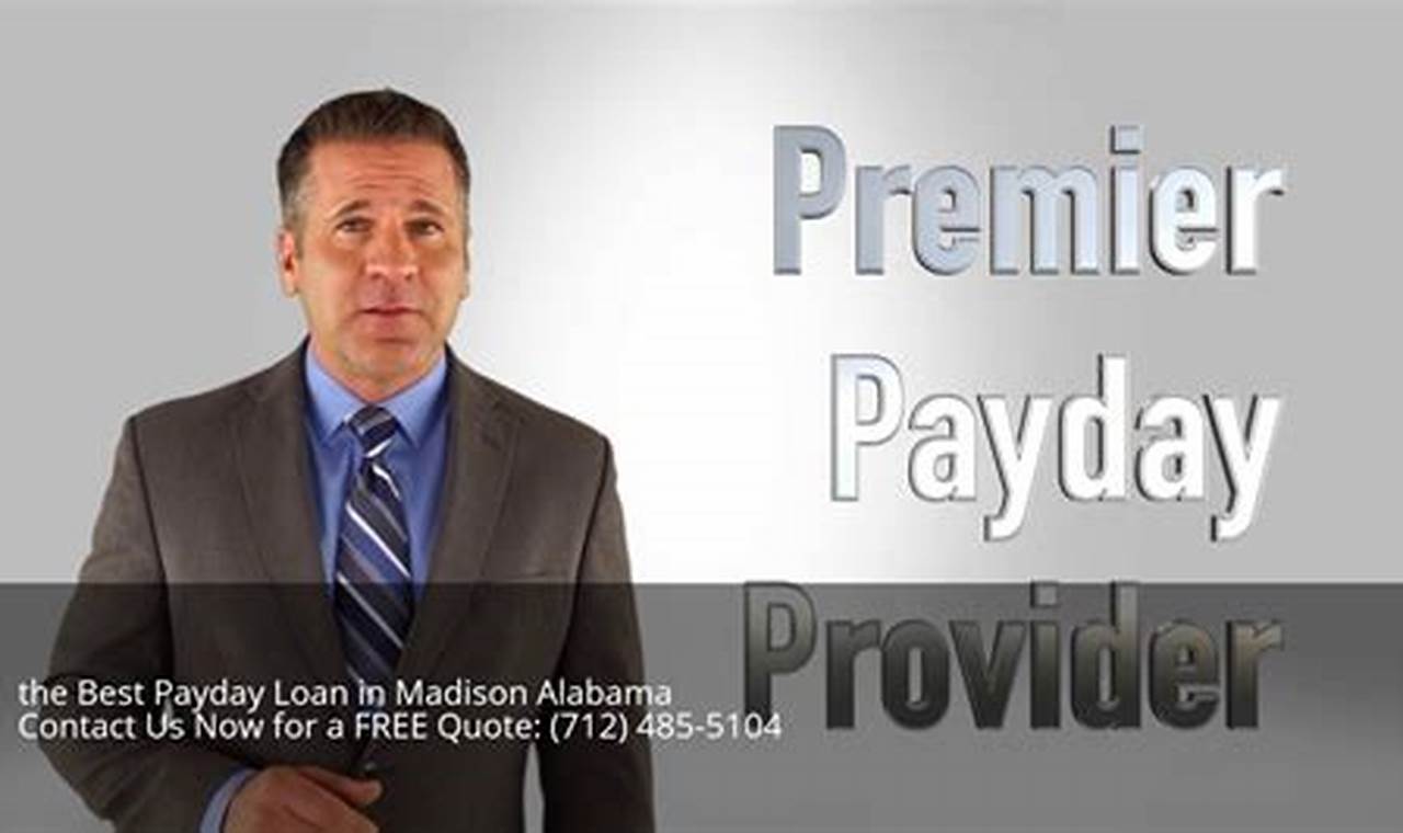 Uncover the Hidden Secrets of Payday Loans in Madison, AL: Your Guide to Smart Borrowing