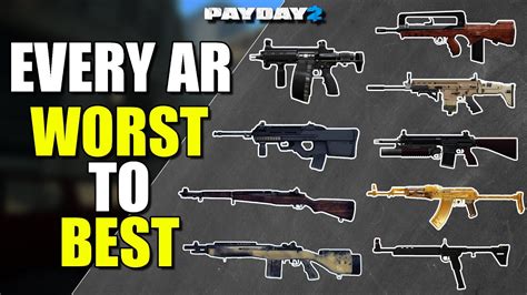 Payday 2 Best Assault Rifles For Bots