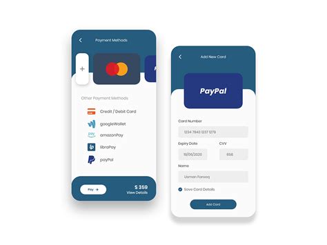Payments App Mobile UI by Himanshu Phanda on Dribbble