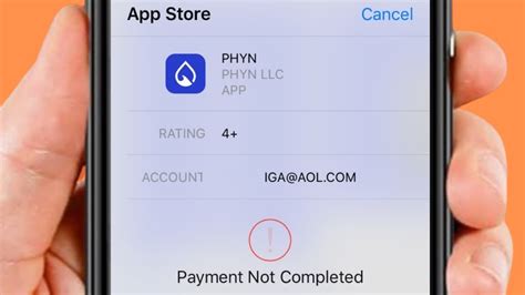 Why Does My App Store Say Payment Not Completed PAYNEMT