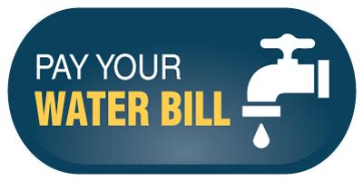 payment of water bill