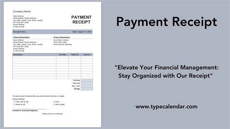 30 Free Payment Receipt Templates (Word Excel)