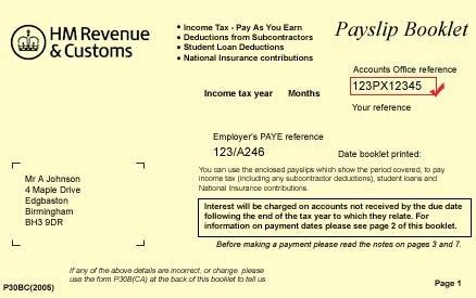 payment to hmrc tps