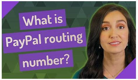 How do I find the account number and routing numbe... - PayPal Community
