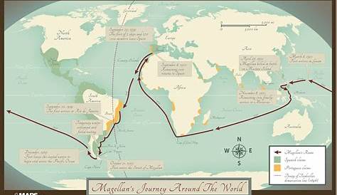 30- Voyage de Magellan- § MAGELLAN: Le 22 mars 1518, Charles 1° nomme