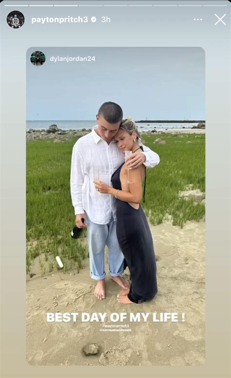payton pritchard engaged
