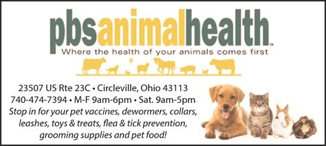 Pbs Animal Health Circleville Ohio