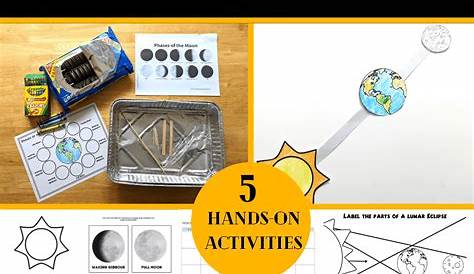 Pbs.org Solar Eclipse Activities Activity For Kids A Printable Stem Experiment Etsy