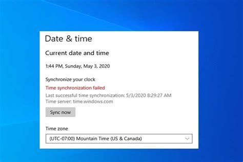 Pc Clock Synchronization