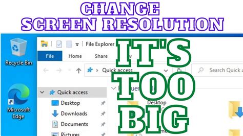 Pc Desktop Zoomed In