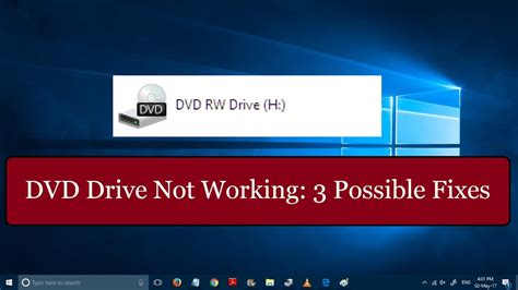 Pc Dvd Drive Not Working