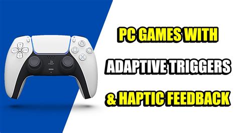 Pc Games That Support Dualsense Features