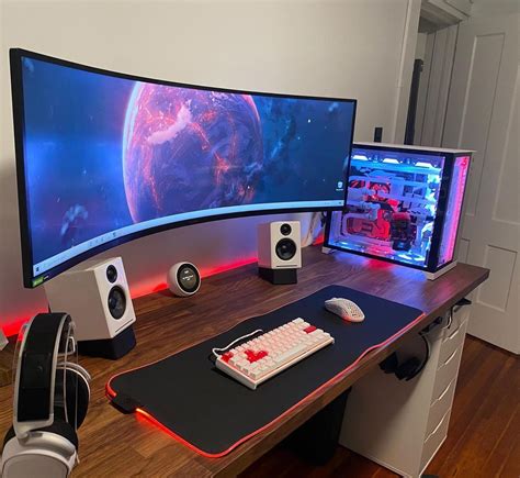 Pc Gaming Setup Big Monitor