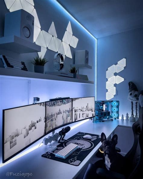Pc Gaming Setup Ideas White