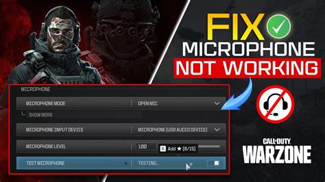 Pc Mic Not Working On Warzone