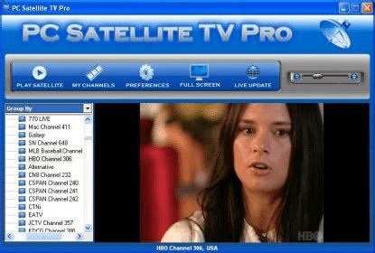 pc satellite tv software