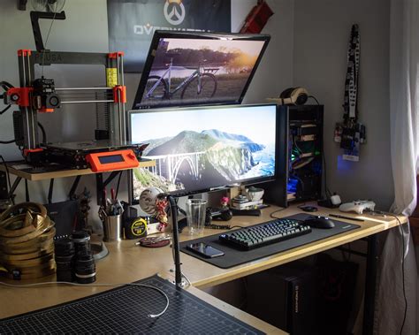 Pc Setup With Printer