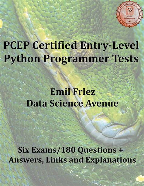 pcep python entry level exam practice test