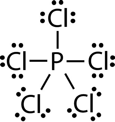 Lewis Structure of PCl5
