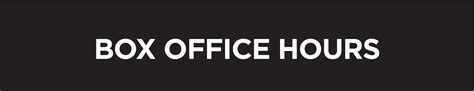 pcpa box office hours