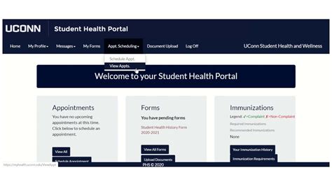 pct student health portal