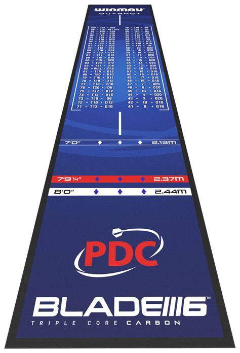 PDC DARTS TEPPICH günstig online kaufen DartSturm.de