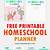 pdf free printable homeschool planner