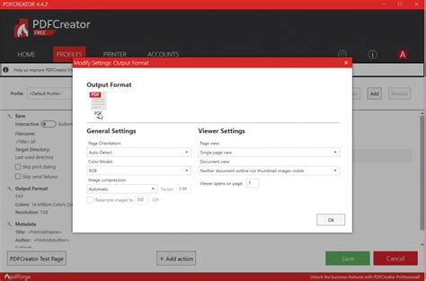 PDF Creator Features