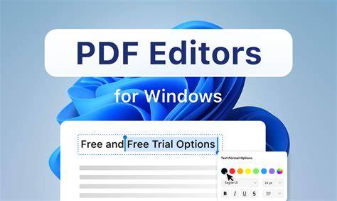 PDF Editor Windows Free Edit PDF Documents