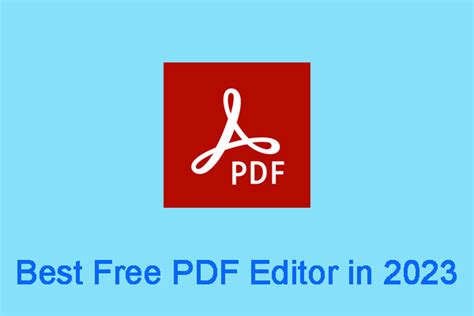 PDF Editor Windows Free Future Trends