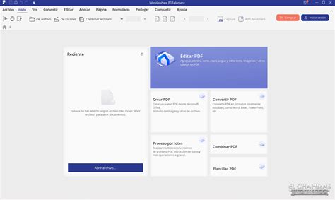 PDFelement Interface