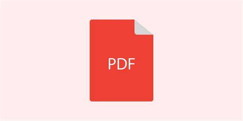 PDF Formats