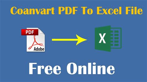 pdf free converter to excel