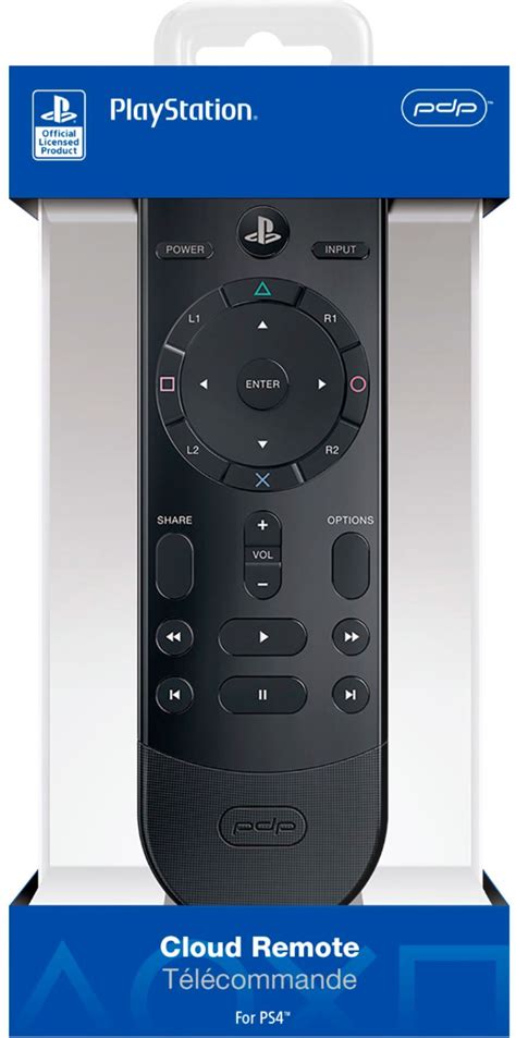 PDP Officially Licensed Sony Playstation 4 Bluetooth Remote Control for